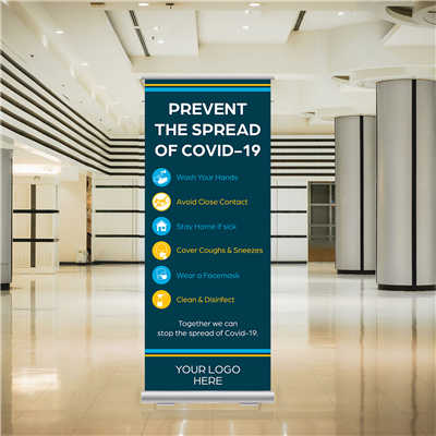 COVID - Banner Stands